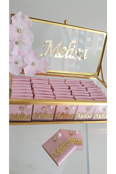 ALATURCA DESİGN Cam Sandıklı Bebek Çikolatası