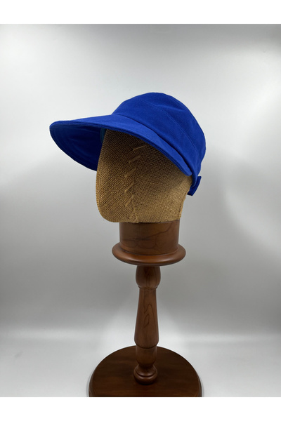 FELLMENS Pălărie de damă Saks Blue Visor - țesătură din bumbac Lux
