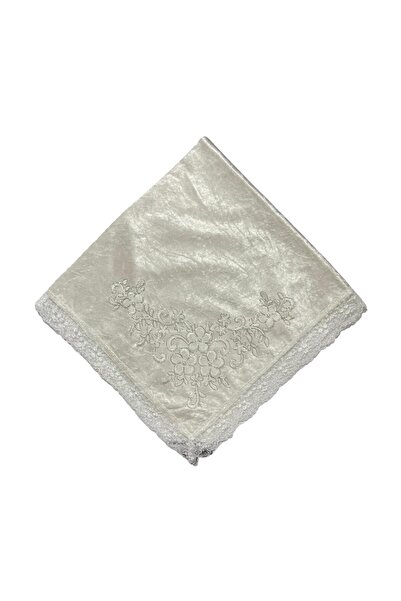 CENGİZ ÇEYİZ Güpürlü Kadife 80x80 Lüxs Bohça 851
