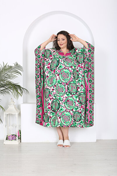 XL Modam Γυναικείο Φόρεμα Βισκόζης - Υφαντό