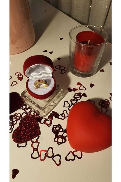 Melodys Boutique Zirkon Renkli Taşlı Gold Altın Kaplama Yüzük