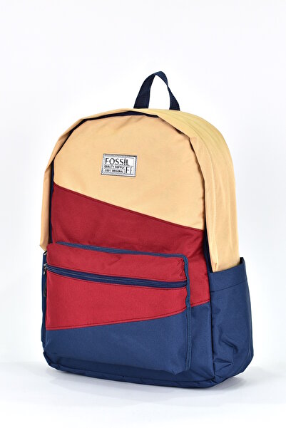 Fossil Unisex Çok Gözlü Günlük Seyahat Okul Sırt Çantası 9507