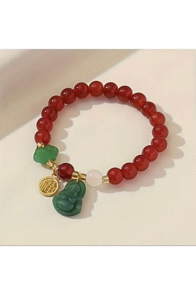 PİRAMİGO Şanslı Maitreya Buddha ile, Çin Tarzı Bileklik