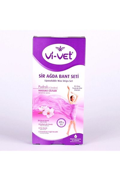 Vi-vet Brand: Vivet Sir Wax Tape Set Powdered 41 Pieces Category: Waxing