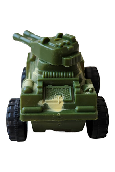 ALMİLA 3D ASKERİ TEKERLEKLİ TANK MİNİ OYUNCAK (ÇEK BIRAK)