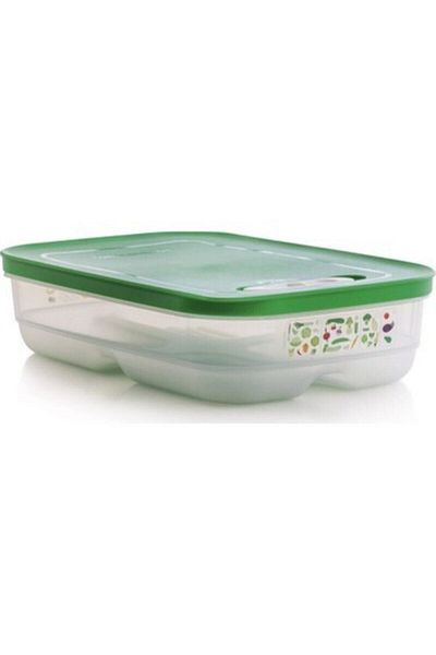 Tupperware Greenhouse Series Vegetable Fruit Storage Container 1.8 Lt Low Body