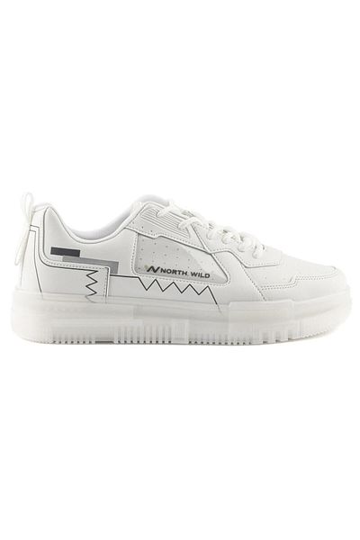 NORTH WİLD Adidași Planet Unisex - Alb