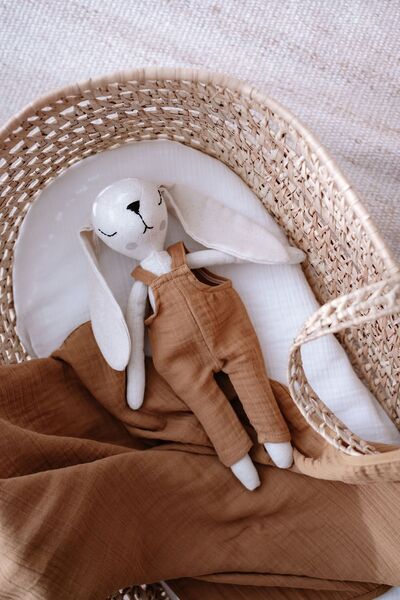 TBA COLLECTION Erkek Tavşan Müslin Uyku Arkadaşı | Camel