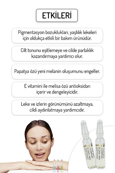 Skin Accents 5 Pieces Blemish Lightening Ampoule German Serum Dermaroller Dermapen Skin Care Serum