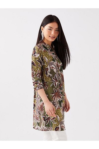 LC Waikiki LCWAIKIKI - Classic Patterned Women's Tunic Shirt