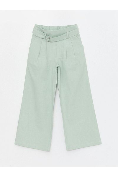 LC Waikiki LCW Kids Girl's Wideleg Pants - Elastic Waist