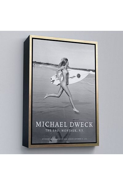 Harita Sepeti Γυναικείο ζωγραφική σε καμβά με κορνίζα Nude Surfer-5241