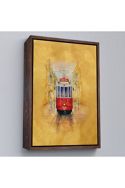 Harita Sepeti Într-un cadru, Strada Istiklal și Planul de perete al tramvaiului istoric-5987