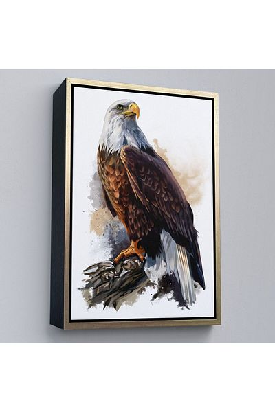 Harita Sepeti Διακοσμητικός πίνακας καμβά με κορνίζα Eagle-5961
