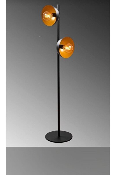 Genel Markalar MODERN KÖŞE LAMBASI LAMBADER AYAKLI LAMBA YERDEN AYDINLATMA İKİLİ