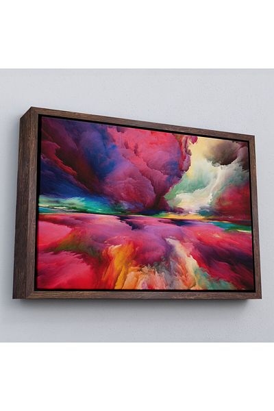 Harita Sepeti Pictură decorativă pe pânză Imaginație Nori înrămate-3721