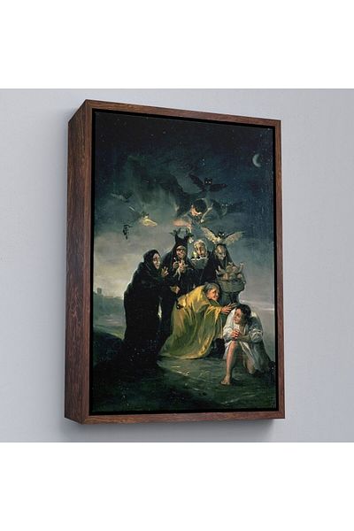 Harita Sepeti Francisco Goya în Muzeul Lázaro Galdiano din Madrid, Spania, într-un cadru? „Tabloul de magie a lui-6252