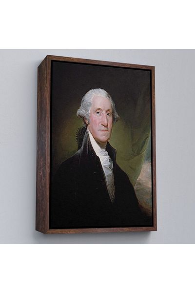 Harita Sepeti Tablou de perete înrămat al Statelor Unite ale Americii, fondatorul George Washington-6411