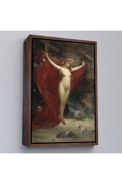 Harita Sepeti Pictură decorativă de perete Carolus Duran Vision într-un cadru-6314