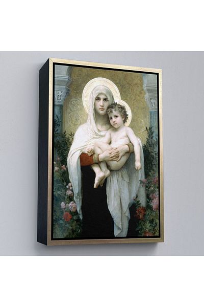 Harita Sepeti Pictură înrămată Fecioara Maria și fiul ei Isus - Isus Hristos -6438