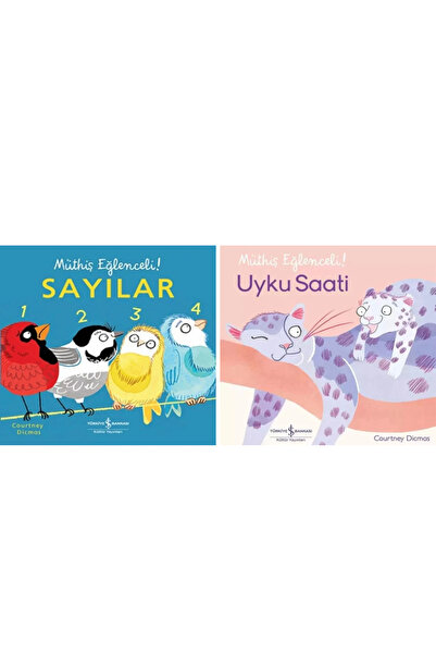 İş Bankası Kültür Yayınları-Uyku Saati Müthiş Eğlenceli! Ve Sayılar Müthiş Eğlenceli 2'li kitap Set!