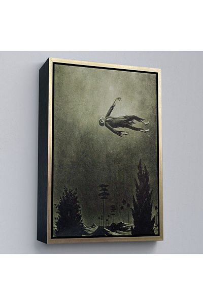Harita Sepeti Πλαίσιο Franz Sedlacek Ghost on Trees Ζωγραφική τοίχου Μάγισσες Halloween -6381