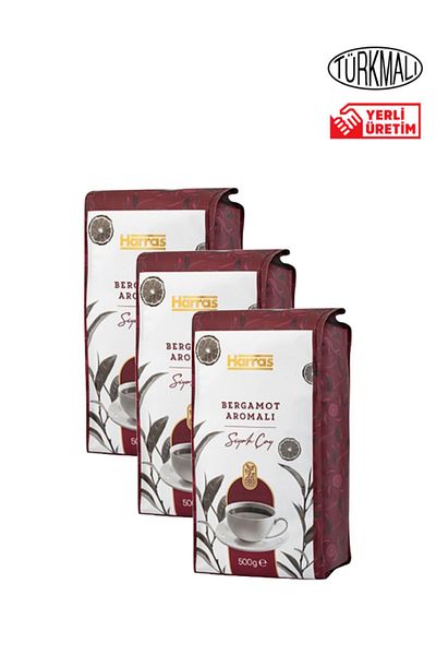 Harras Black Tea with Bergamot Search 500grx3 Pack