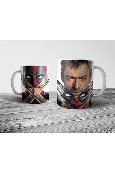 Pixxa Marvel Deadpool & Wolverine Mug Cup Model 7