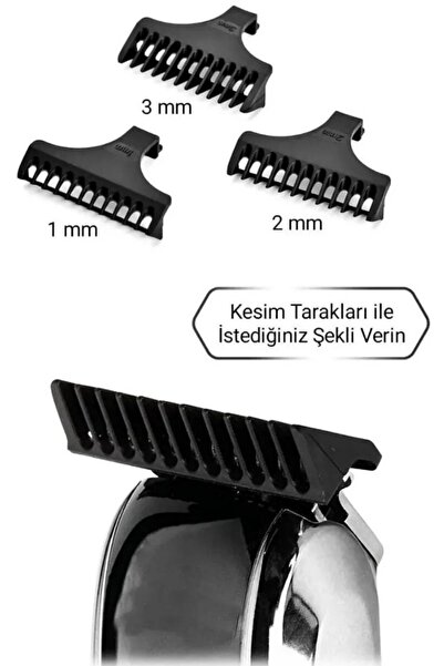 Dearling plus Profesyonel Saç Sakal Kesme, Tıraş, Traş Makinesi Swan