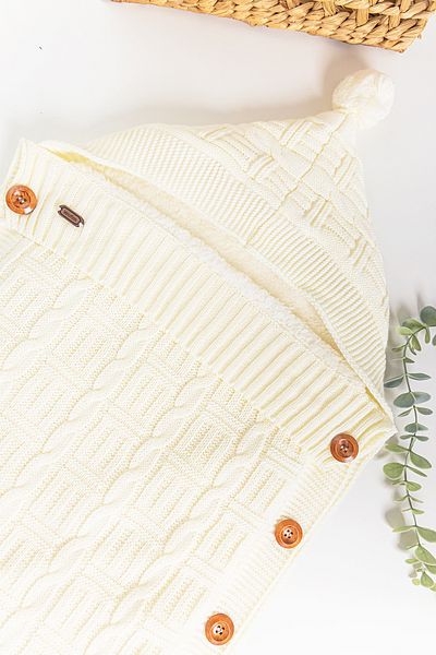 Babymod Welsoft Baby Swaddle Knitwear Baby Blanket
