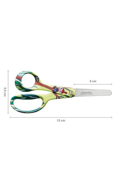FiSKARS Moomin 13cm Little My, Lh Left-Handed Children's Scissors / Moomin Children's Scissors, Pikku Myy, 13 Cm, Left-Handed