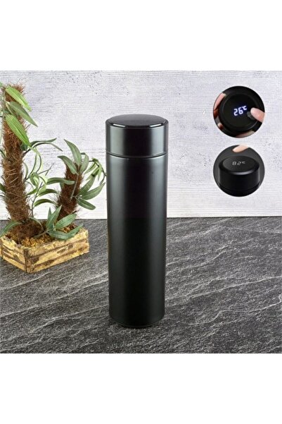 MİMOZA PARK Led Dereceli Termos Matara 500 ml  Siyah