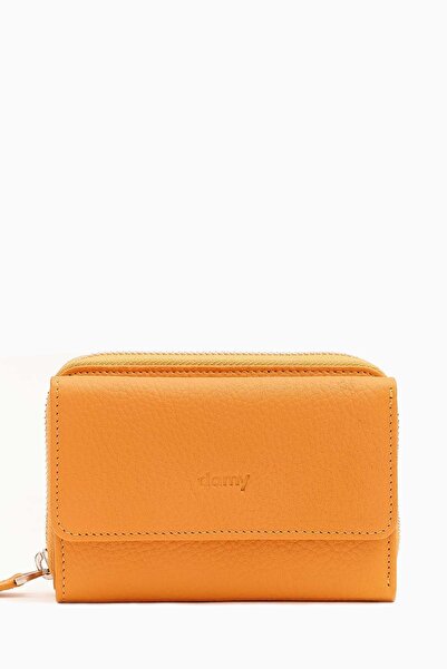 DAMY Hardal K925 - Сучасний жіночий гаманець середнього розміру, портфель на блискавці з кнопкою