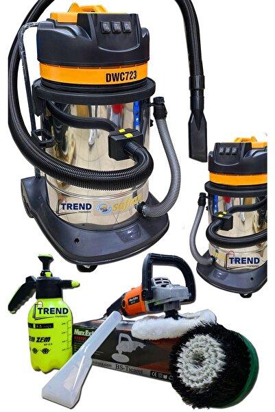 Genel Markalar Safran Profesyonel 3 Motor'lu Koltuk Yıkama Ve Koltuk Fırçalam...