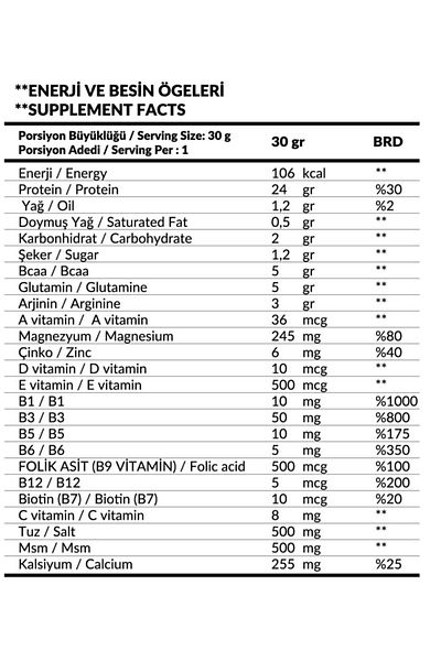 POWERTECH 5power Whey Protein - 960 Gr Cookie Flavored Powder