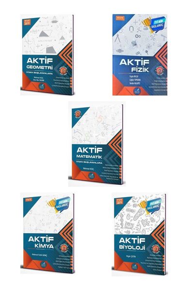 Aktif Öğrenme Yayınları Tyt 0'dan Başlayanlara Serisi 5 Kitap Sıfırdan Başlay...