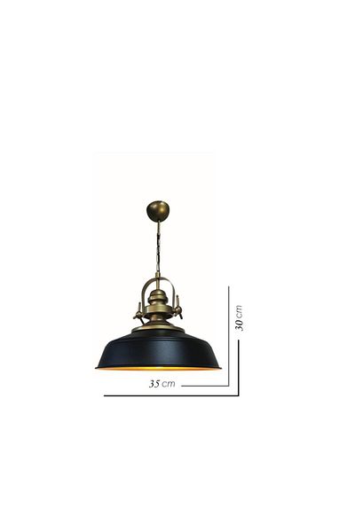 LÂDEN AYDINLATMA Titan Ym10-11 Chandelier Single Pendant Lamp Living Room Kitchen Hairdresser Cafe Lamp Decorative Lighting Patisserie