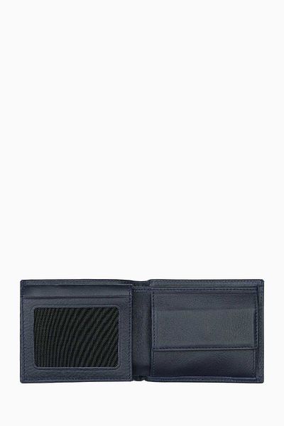 DAMY Navy Blue Men's Wallet - Horizontal Coin, Rfid Protection, for Father and Gift K1301