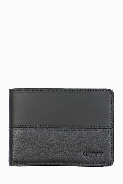 DAMY Men's Genuine Leather Wallet - Modern, Father, Lover and Gift Cuts - Anthracite K315