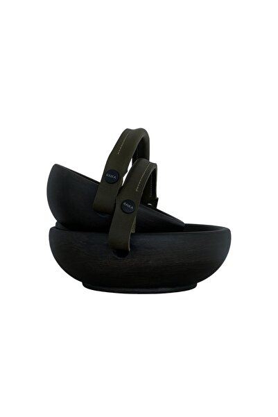 Pıa Bowl Black-green