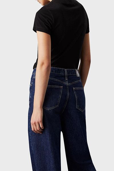 Calvin Klein Slim Fit bavlněné tričko - J20J223563BEH