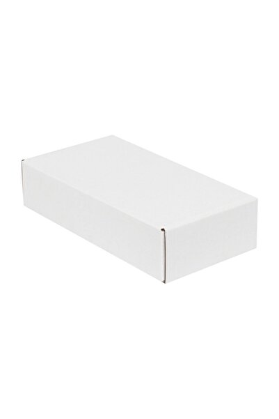 Kolicim 24x12x5,5cm Kutu - E Ticaret Kargo Kutusu - 0,5 Desi Kutu - Beyaz - [10 Adet]