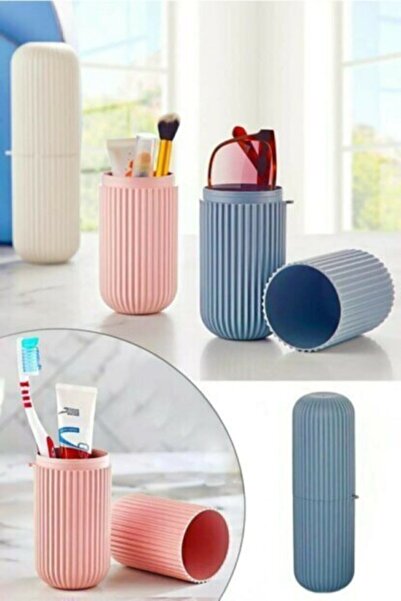 Genel Markalar Seyahat Tipi Diş Macunu Ve Fırçası Saklama Kabı