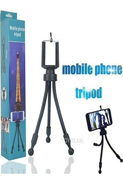 29 CM Telefon Kamera Tutucu Esnek Mini Tripod Yeni