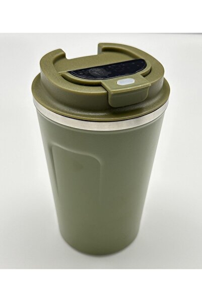 Gülay AVM 304 Paslanmaz Çelik Dereceli Akıllı Termos Çift Katman Dijital Göst...