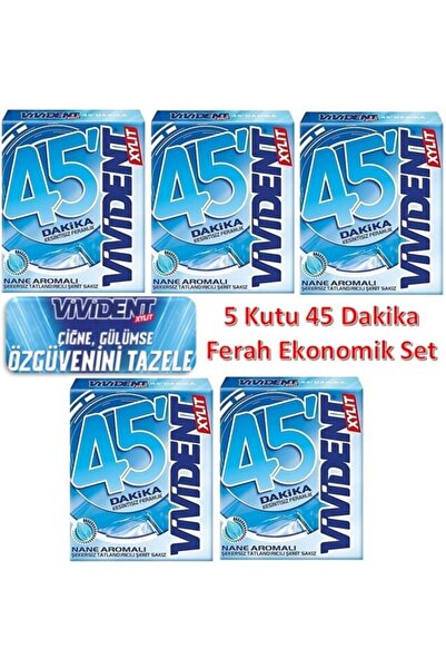 Vivident Storming 45 Dakika Nane_5'li Ekonomik Set