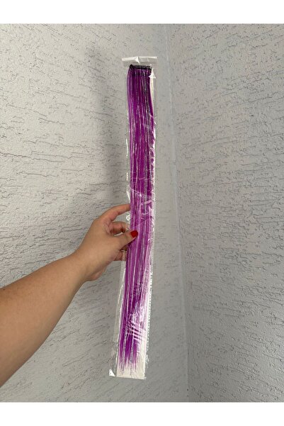 Karlay Çocuk Mor Simli Renkli Çıt Çıt Takma Saç