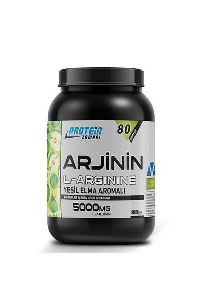 Protein Zamanı L-charge 80 Serving 480 Grams Green Apple Flavored