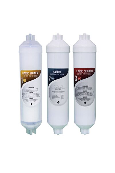 A.R.E GROUP REVERSE OSMOSIS SYSTEMS Kapalı Kasa Su Arıtma Cihazı Filtresi 3lü...