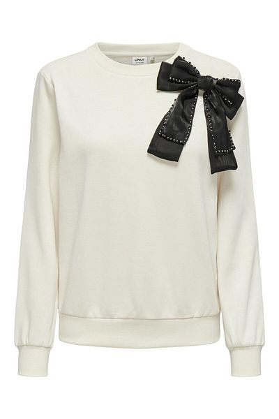 ONLY Sweatshirt mit Rundhalsausschnitt